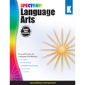 Spectrum Language Arts Workbook, Grade K, Paperback 704587